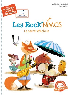 cover image of 1res lectures (CE1) Les Rock'nimos n° 2